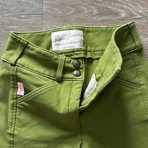 The Tailored Sportsman Green English Riding Breeches